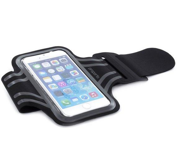 Universal Sports Armband - Black and Grey 4