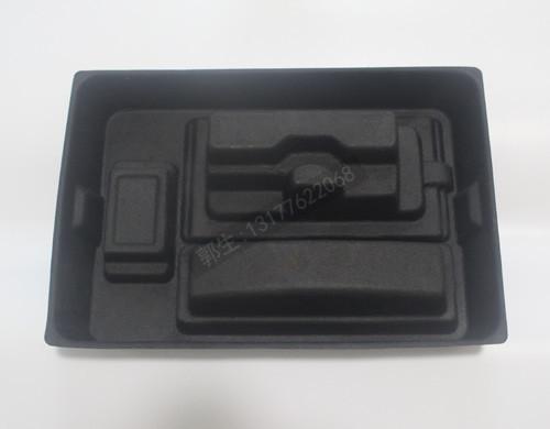 廣西欽州紙漿模塑工藝禮品紙托黑色 4