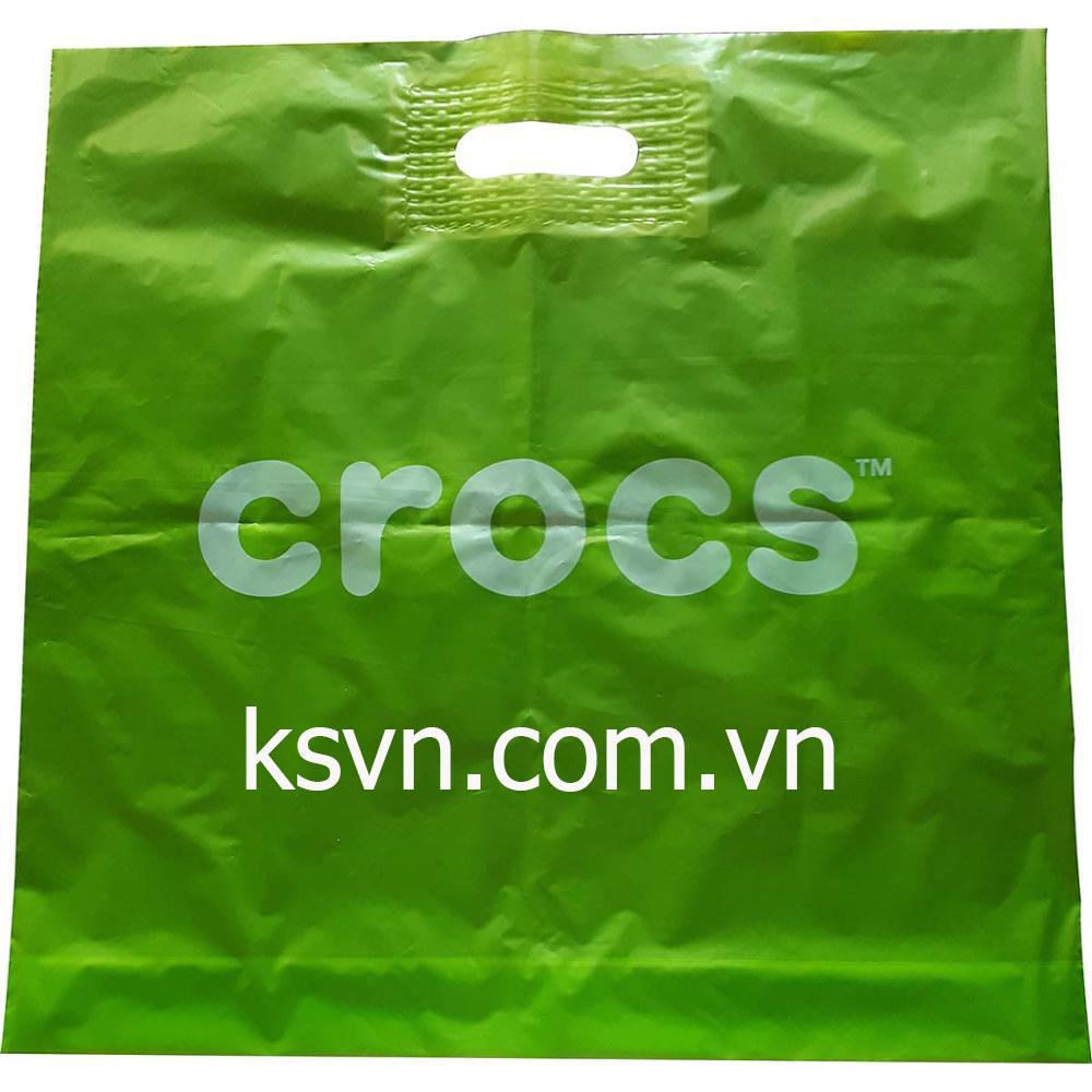 Patch Handle LDPE Plastic Shopping Carrier Bags with Bottom Gusset 3