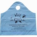 Cheap Price PO Custom Print Wave Top Plastic Bag with Bottom Gusset 1