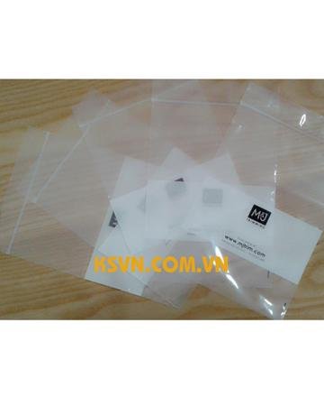Custom Printed Clear LDPE Plastic Zipper Bag 4