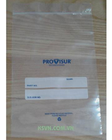 Custom Printed Clear LDPE Plastic Zipper Bag 5