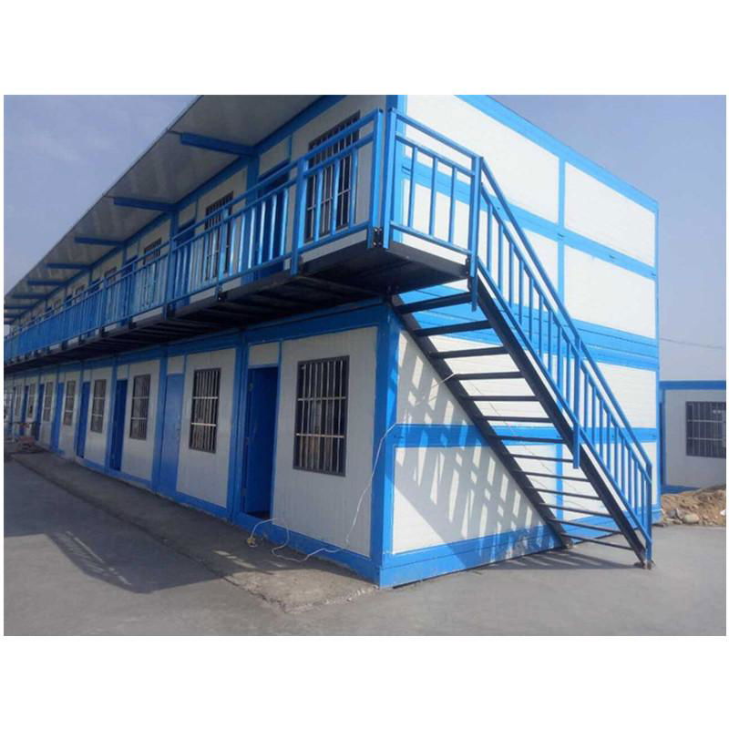 foldable folding portable luxury prefab 40ft 2-story container house