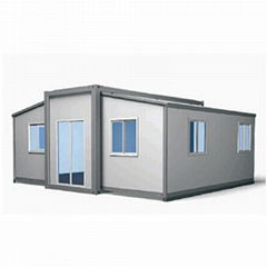 luxury prefab homes modern garden 40 ft expandable container house