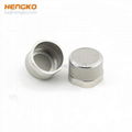 stainless steel filter cylindrical filter cap
