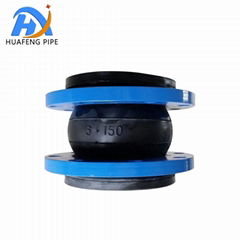 Flange Type Rubber Bellows Expansion Joint For Pipe Fitting