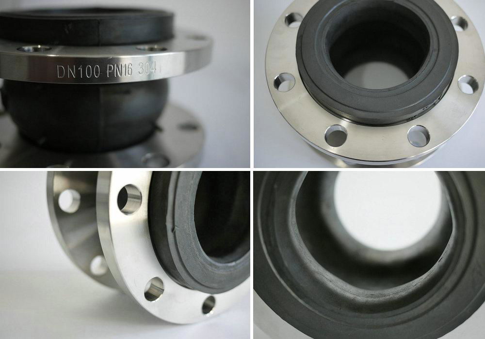 Flange Type Rubber Bellows Expansion Joint For Pipe Fitting 5