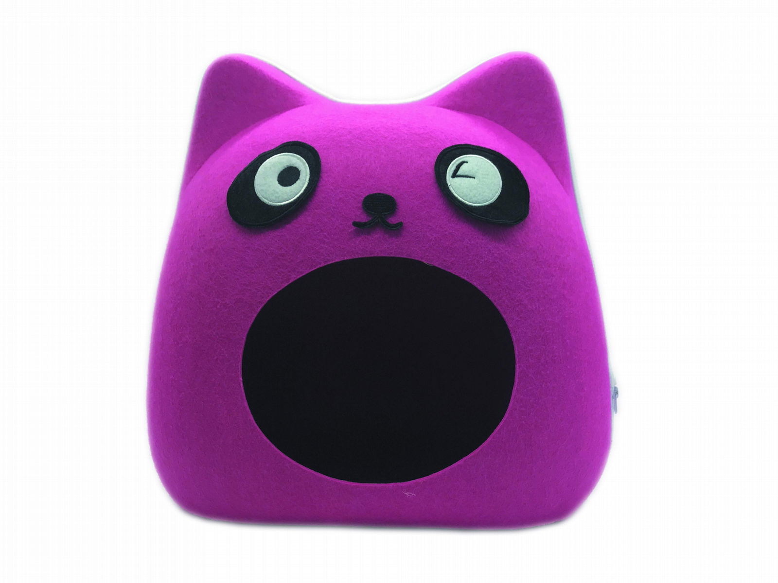 Felt Cat Cave Pet House Dog Bed Lovely Panda Shape 3