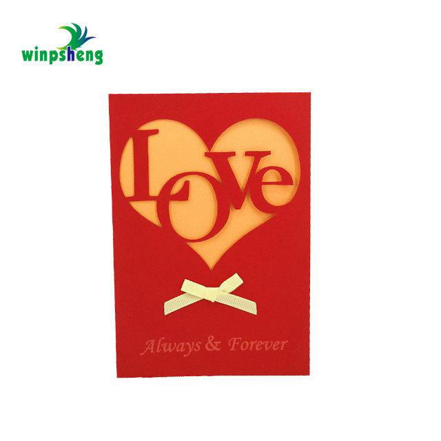 Popular Best Selling Happy Valentine's Day Greeting Card 3