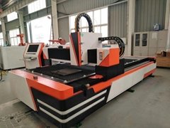 open type 1500w fiber laser metal sheet cutting machine for cutting carbon steel