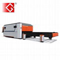 2500w Raycus IPG Nlight fiber laser metal sheet cutting machine  2