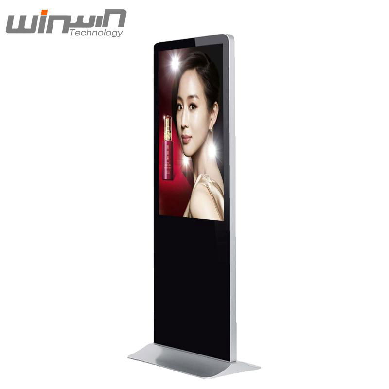 Cheapest 49 inch floor stand digital signage player lcd  totem  kiosk 3