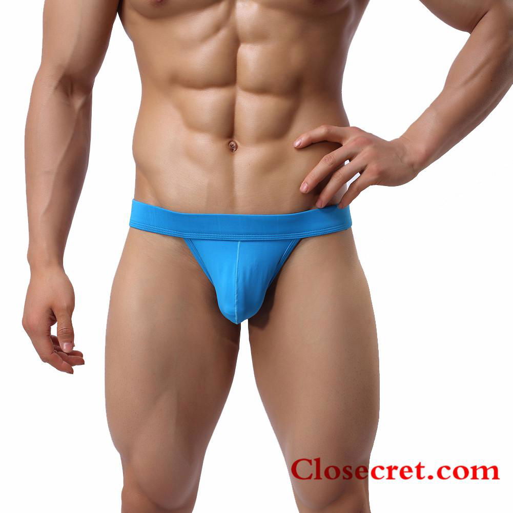 Closecret Men's Low Rise Comfort Briefs Sexy Bikini Underwear (Pack of 3) 