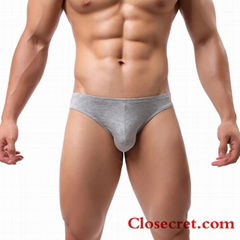 Closecret Men Comfort Low Rise Underwear Sexy Modal Bikini 