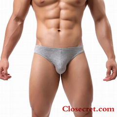 Closecret Men Comfort Low Rise Underwear Sexy Modal Bikini