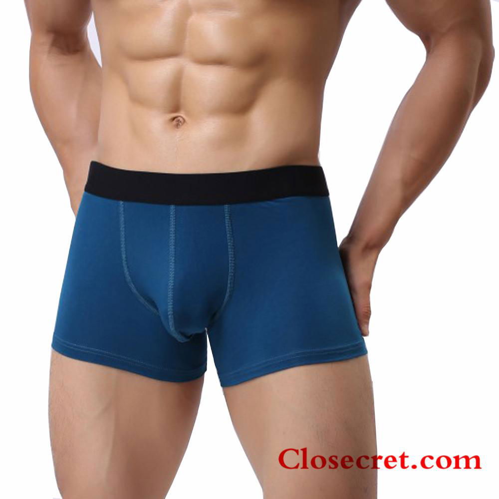 Closecret Undies Men Soft Comfort Boxer Brief Underwear with Contoured Pouch No 