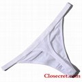 Closecret Women’s Sexy Panties Cotton Thongs Pack of 6pcs G-string in 6 Colors 4