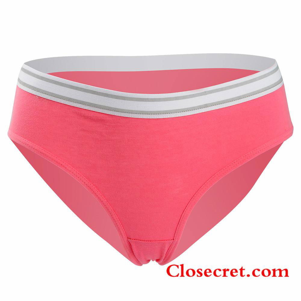 Closecret Women Comfort Assorted 6-Pack Cotton Sport Hipster Panties 2