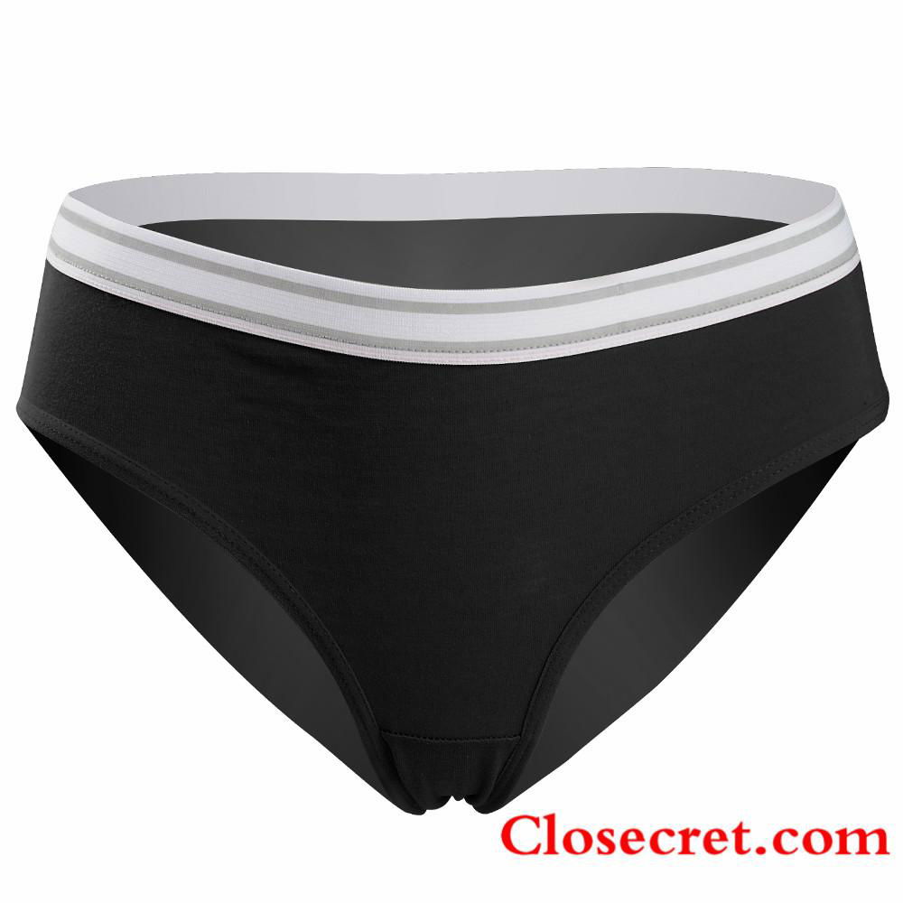 Closecret Women Comfort Assorted 6-Pack Cotton Sport Hipster Panties 3