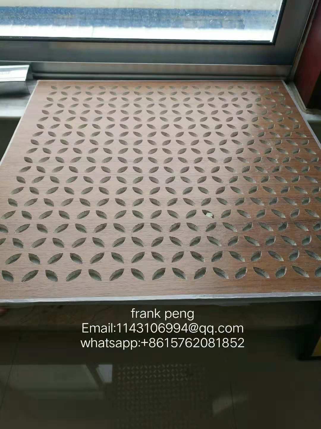 pvc perforated sound absorption plaster board 2