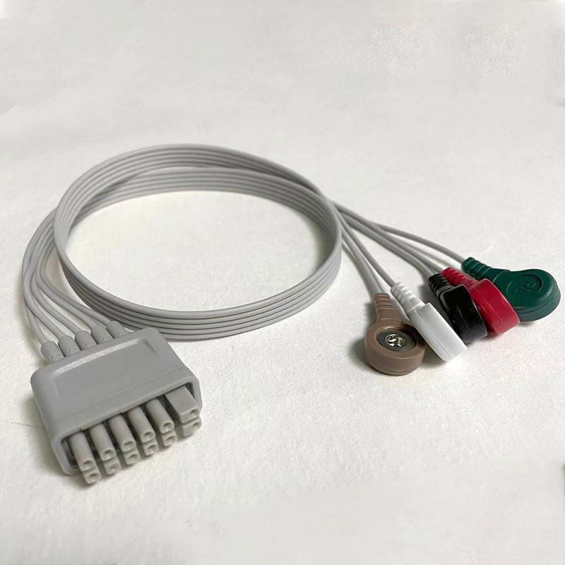Compatible with Mindray TD60 telemetry 5-lead cable 2