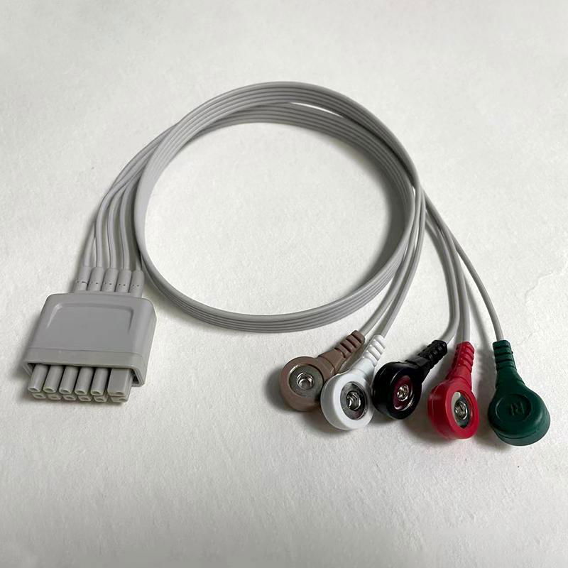 Compatible with Mindray TD60 telemetry 5-lead cable 3
