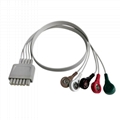 Compatible with Mindray TD60 telemetry 5-lead cable 5