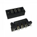 Tyco 3 Pin MULTI-BEAM XL Rectangular Power Connectors, Blade connector 1