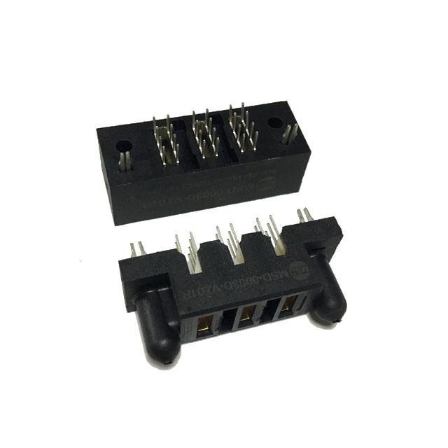 Tyco 3 Pin MULTI-BEAM XL Rectangular Power Connectors, Blade connector 2