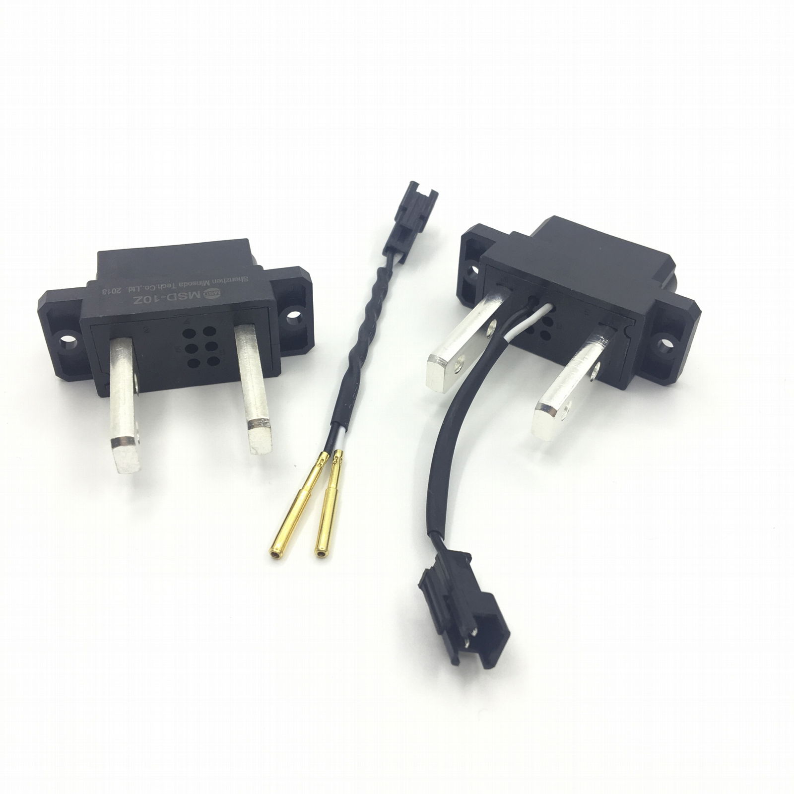 100AMP UL94-V0  Black 10Pin Drawer Connectors For Power Distribution connector