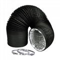 Ventilation PVC aluminum combi non-insulated flexible round duct 2