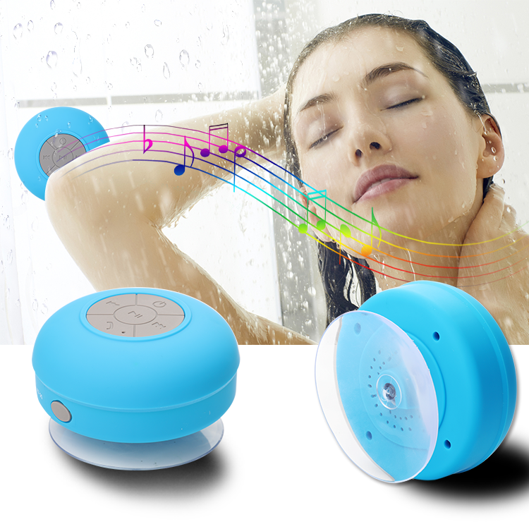 Mini Waterproof Speaker Portable Wireless Indoor Shower Little Speaker  1
