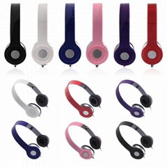 DJ STYLE FOLDABLE HEADSET EARPHONE OVER HEAD MP3 IPOD