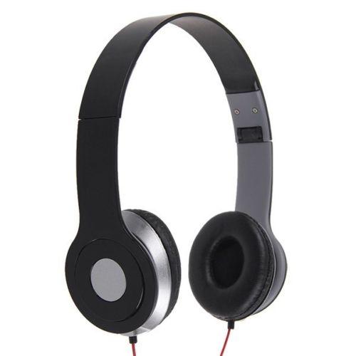 DJ STYLE FOLDABLE HEADSET EARPHONE OVER HEAD MP3 IPOD  4