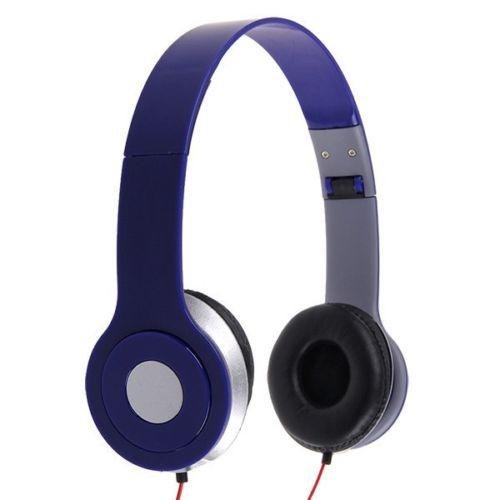 DJ STYLE FOLDABLE HEADSET EARPHONE OVER HEAD MP3 IPOD  5