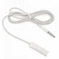 In-Line Remote Adapter for iPod Shuffle Nano w  Volume Control Headphone Cable 1