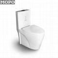 Sanitaryware Chinese Wc One-Piece Ceramic Toilet with White Color