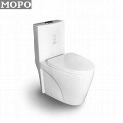 Sanitaryware Chinese Wc One-Piece Ceramic Toilet with White Color