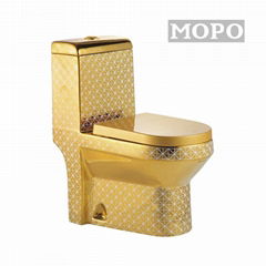 Sanitaryware Golden Bathroom One Piece High-Grade Toilet