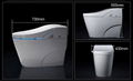 High Grade Full Automatic Ceramic Intelligent Smart Toilet 2