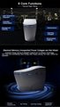 High Grade Full Automatic Ceramic Intelligent Smart Toilet 3
