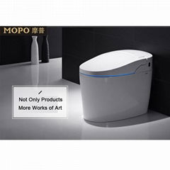 Semi-Automatic Ceramic Siphonic Smart Toilet