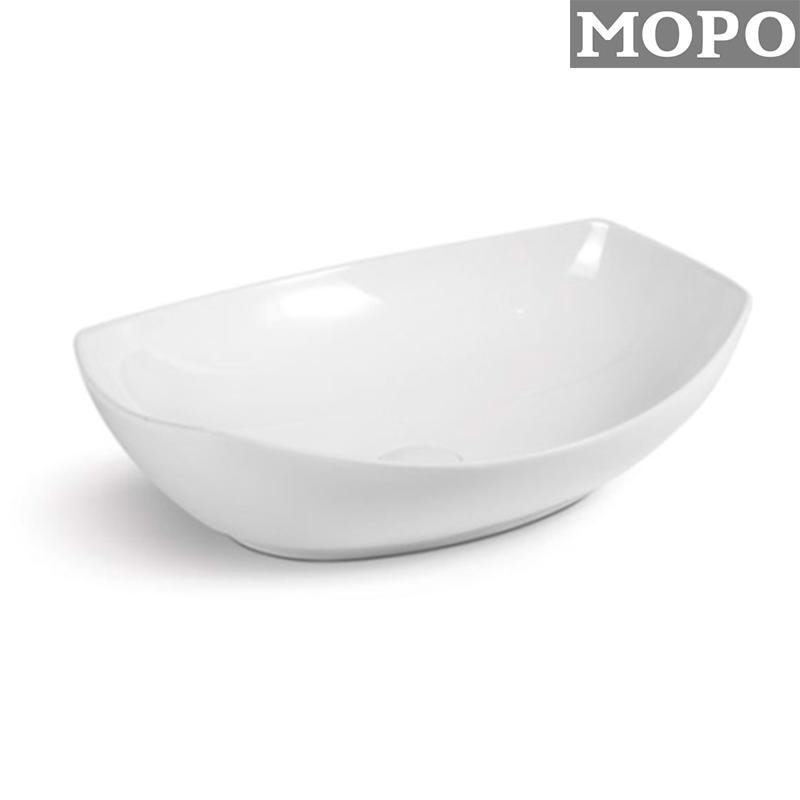 White Color Bathroom Accessories Wash Hand Ceramic Basin