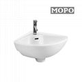 White Color Sector Wall Hung Basin 1