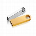 Business Gift Custom Laser Logo Bulk 4GB Mini Metal USB Drive 2