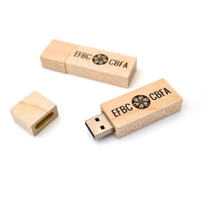 Promotional Custom Logo Branded Wooden wood usb 3.0 flash drive 16gb