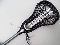Womens Lacrosse Stick New        9K LTD. Plain Head Dynasty Composite Shaft