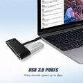 Type-c Docking dock station hub PD Port VGA Audio USB hdd docking station  2