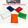 Color PE Zipper Closure Bag