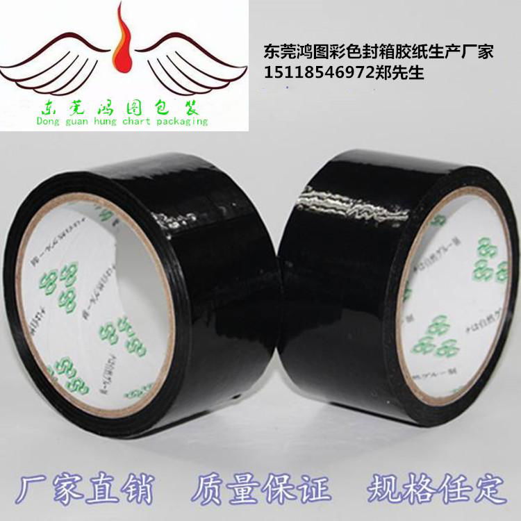 Black transparent adhesive paper 